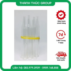 Combo 10 ống hút mụn thủy tinh