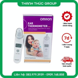 Nhiệt kế hồng ngoại đo tai Omron TH839S