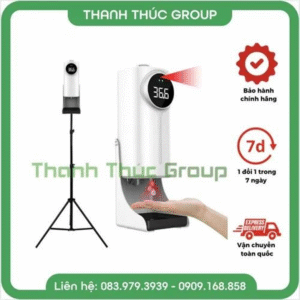 MÁY ĐO NHIỆT ĐỘ KẾT HỢP MÁY RỬA TAY WASY PRO K9 PRO PLUS