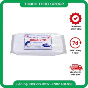 Bông Gòn Y Tế Bảo Thạch Gói 100g