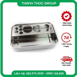 Bộ Khay Hộp Y Inox Đa Năng Dùng Trong Spa, Phẫu Thuật Thẩm Mỹ