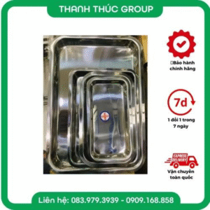 Khay Hình Chữ Nhật Y Tế Đủ Size