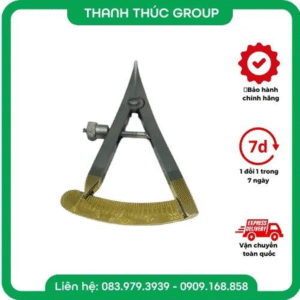 Compa Cán Vàng 20CM Đo Chân Mày Thẩm Mỹ