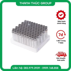 [Hộp 100 Ống] Ống Nghiệm Chimigly Nắp Màu Xám 2ml